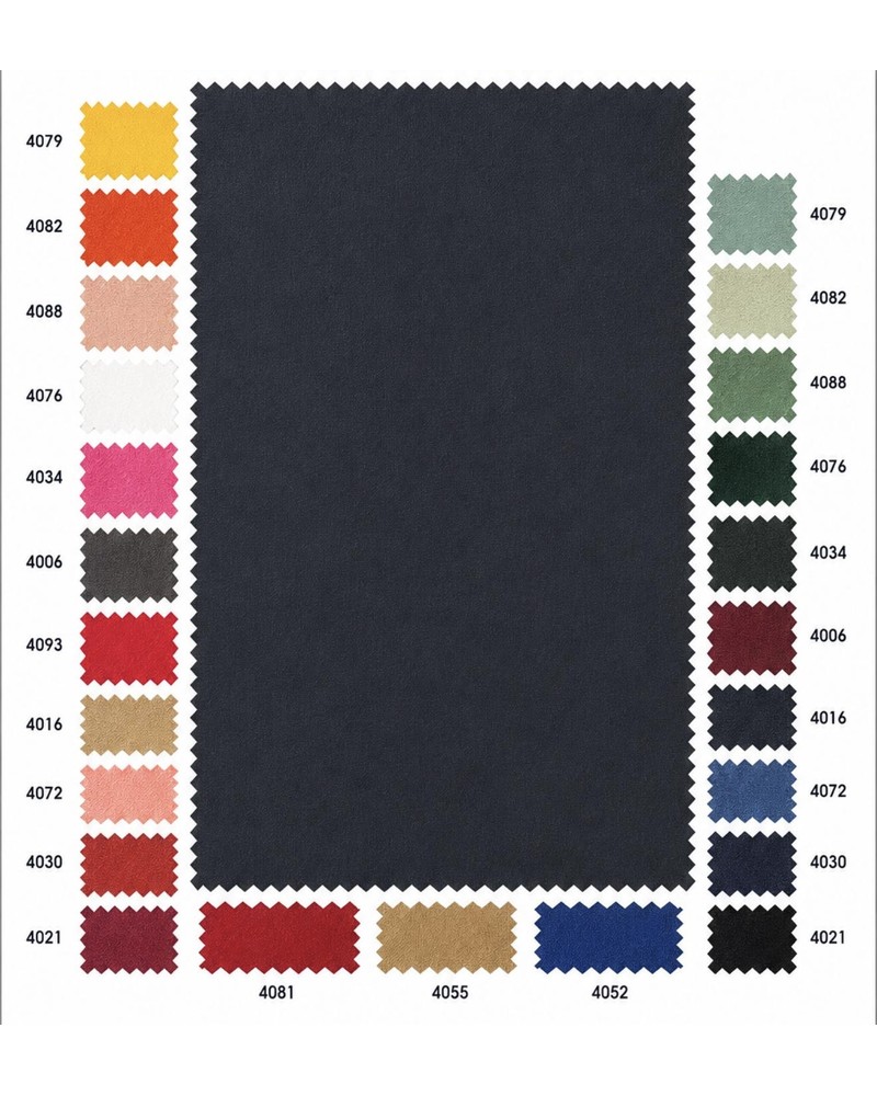 Teslon fabric — wide range of colours available on request